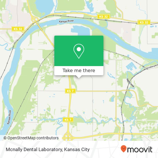 Mapa de Mcnally Dental Laboratory