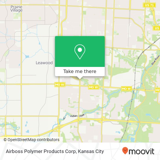 Airboss Polymer Products Corp map