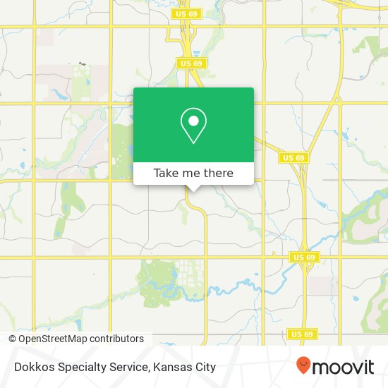 Dokkos Specialty Service map