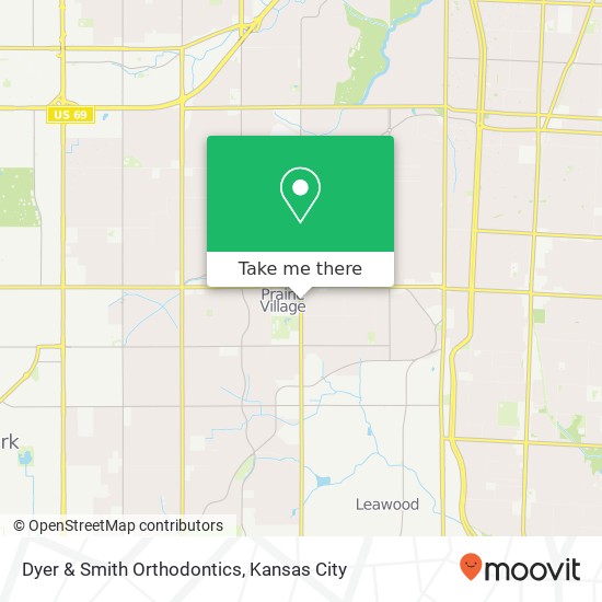 Dyer & Smith Orthodontics map