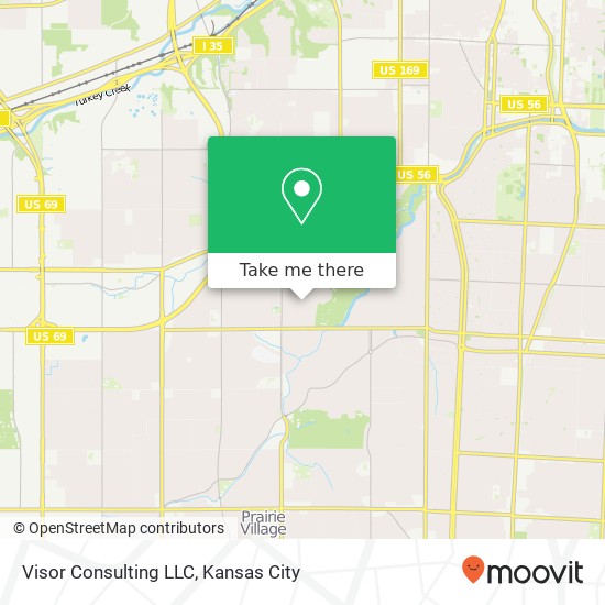 Visor Consulting LLC map