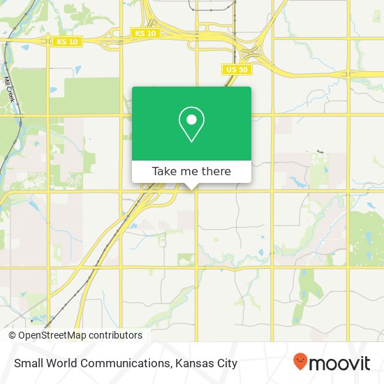 Small World Communications map