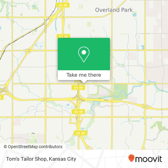 Mapa de Tom's Tailor Shop