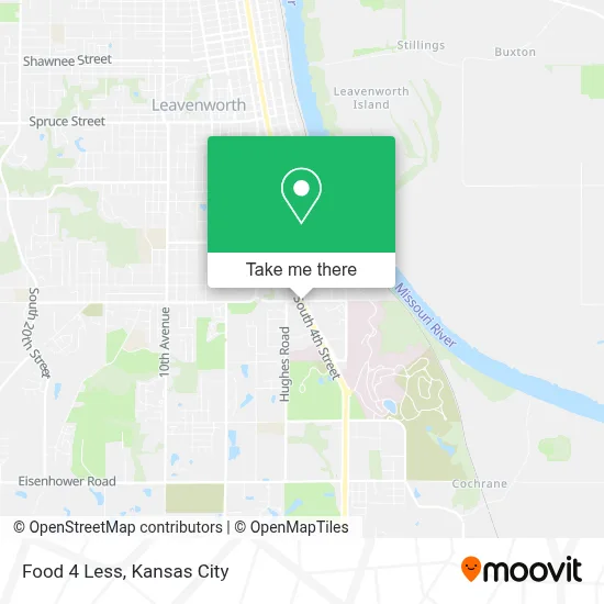 Food 4 Less map