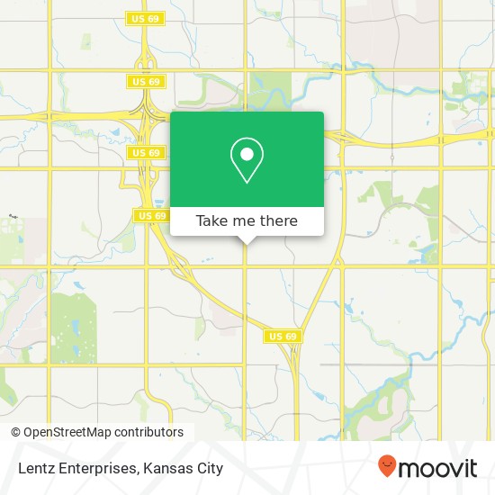 Lentz Enterprises map