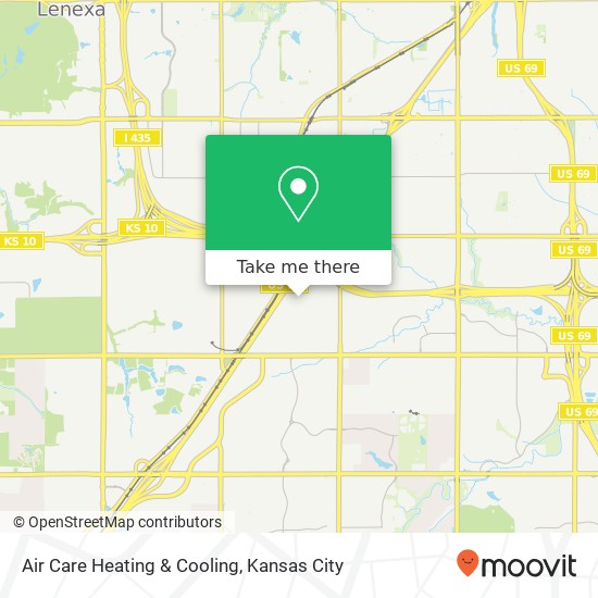 Air Care Heating & Cooling map