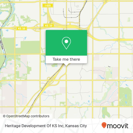 Heritage Development Of KS Inc map