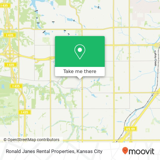 Ronald Janes Rental Properties map