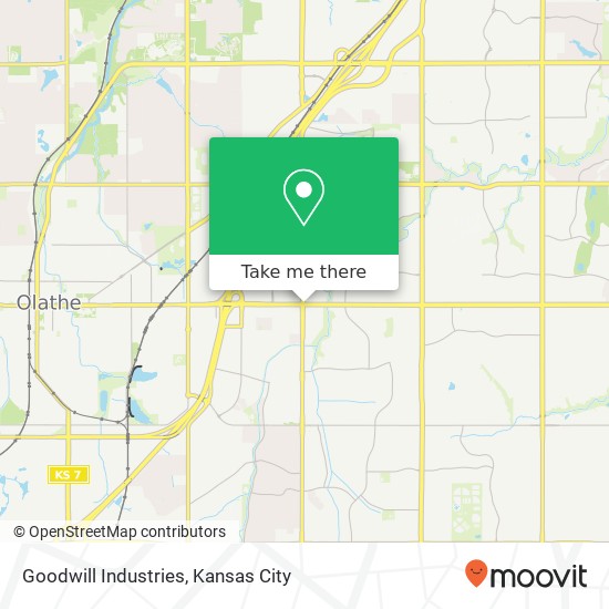 Goodwill Industries map