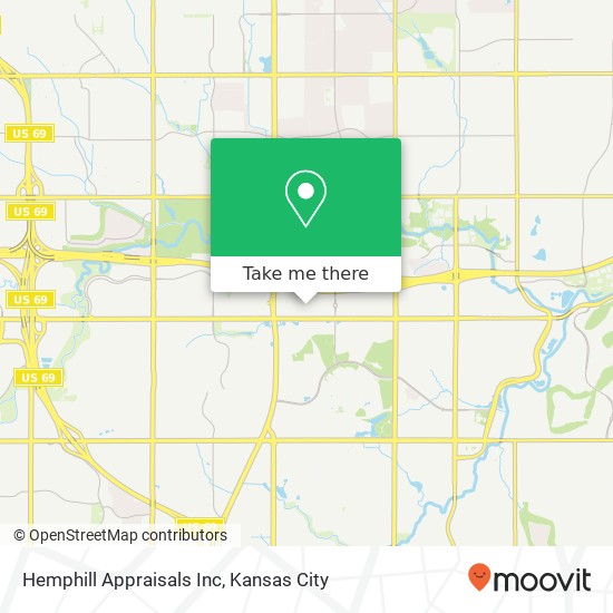 Mapa de Hemphill Appraisals Inc