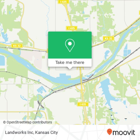 Landworks Inc map