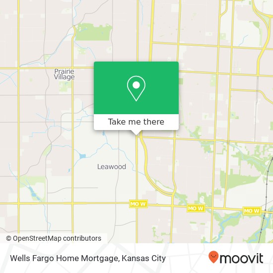 Wells Fargo Home Mortgage map