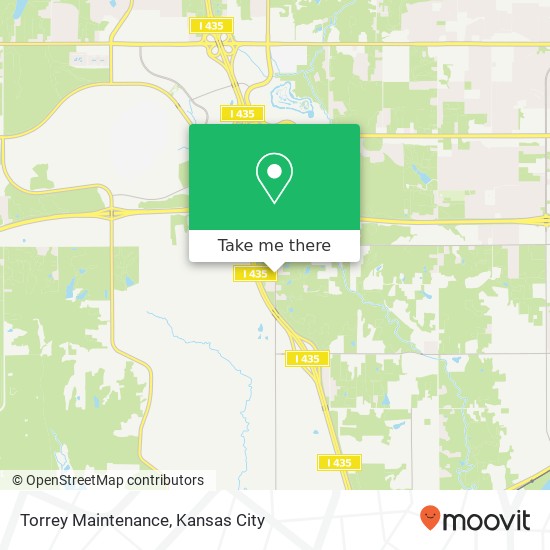 Torrey Maintenance map