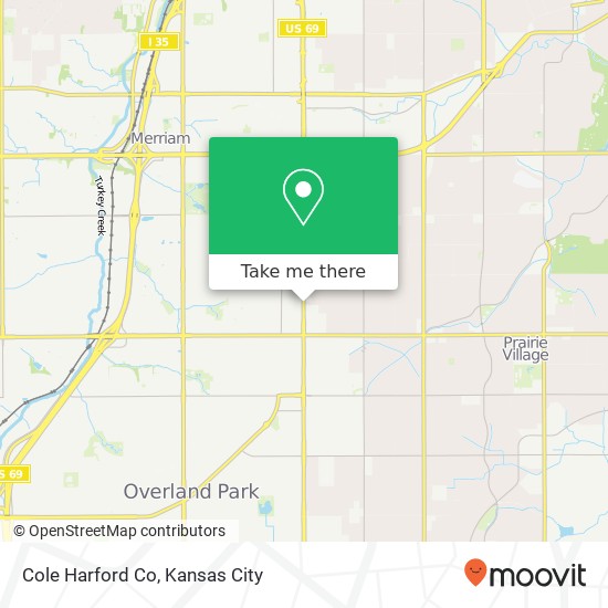 Cole Harford Co map