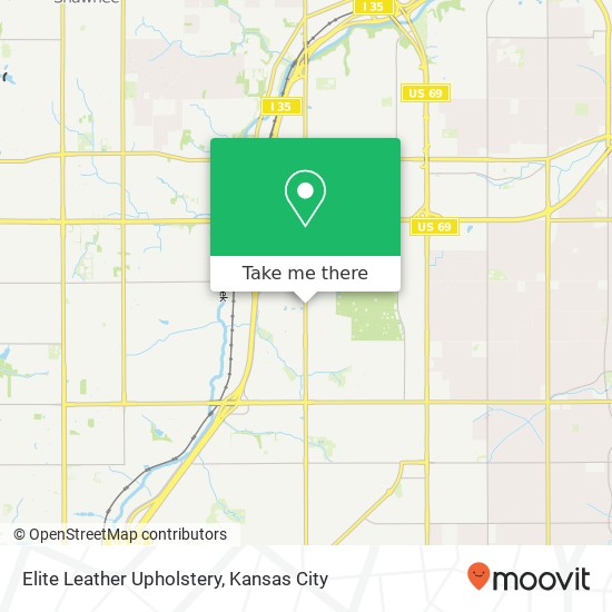 Elite Leather Upholstery map