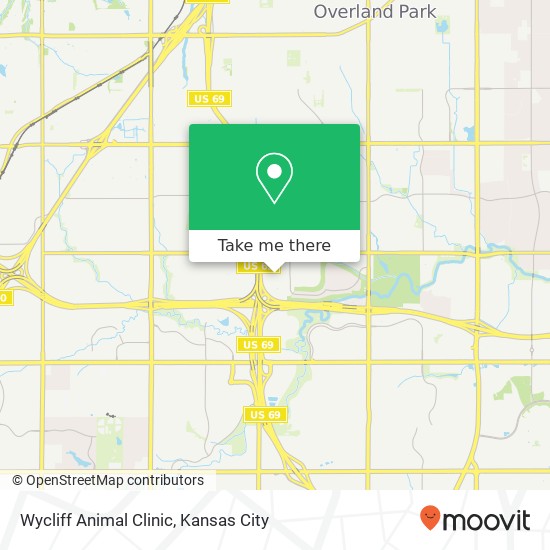 Wycliff Animal Clinic map
