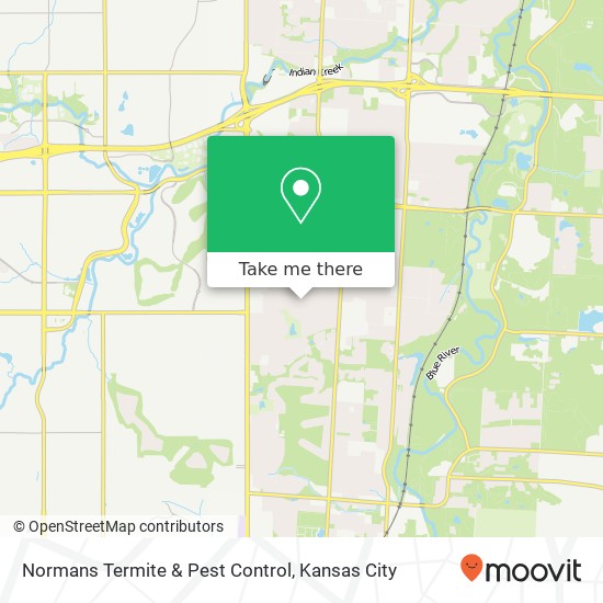 Normans Termite & Pest Control map