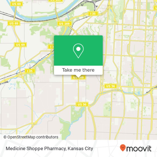 Mapa de Medicine Shoppe Pharmacy