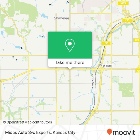 Midas Auto Svc Experts map