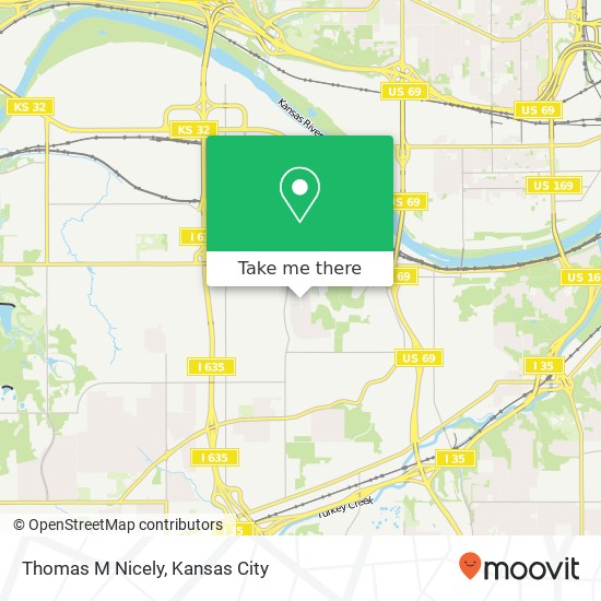 Mapa de Thomas M Nicely