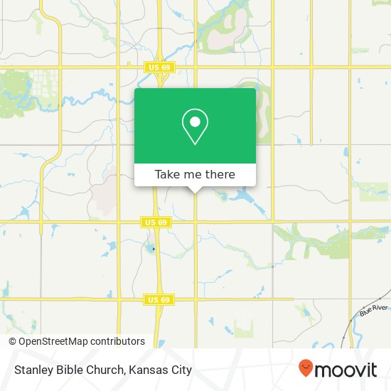 Mapa de Stanley Bible Church