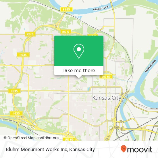 Mapa de Bluhm Monument Works Inc