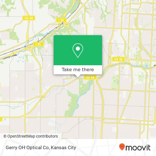 Mapa de Gerry OH Optical Co