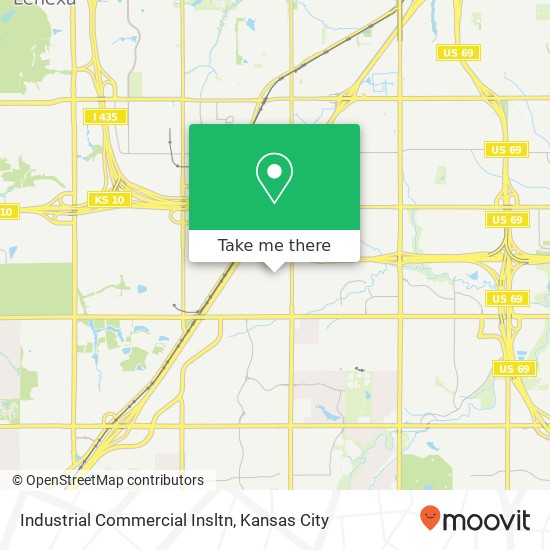 Mapa de Industrial Commercial Insltn