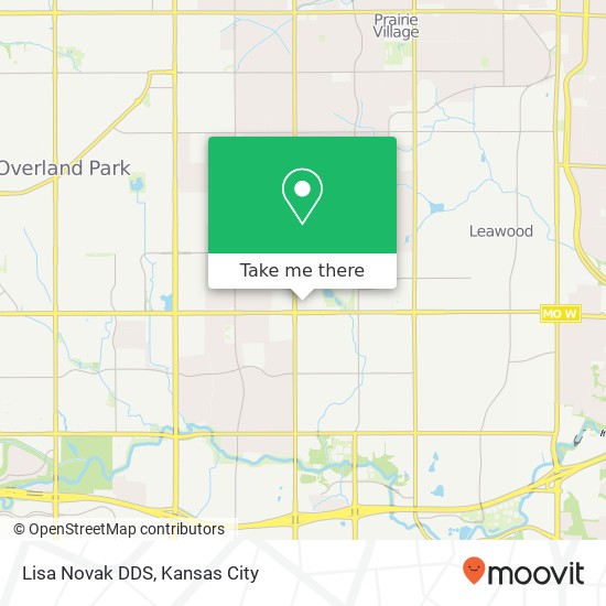 Lisa Novak DDS map