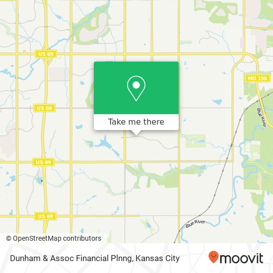 Dunham & Assoc Financial Plnng map
