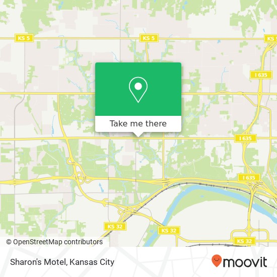 Sharon's Motel map