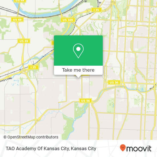 TAO Academy Of Kansas City map