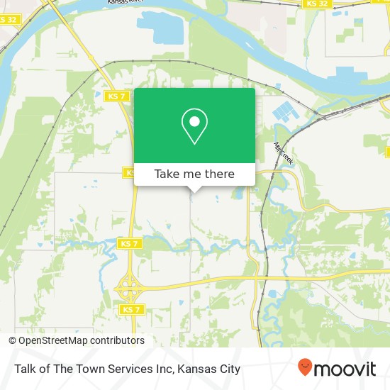 Mapa de Talk of The Town Services Inc