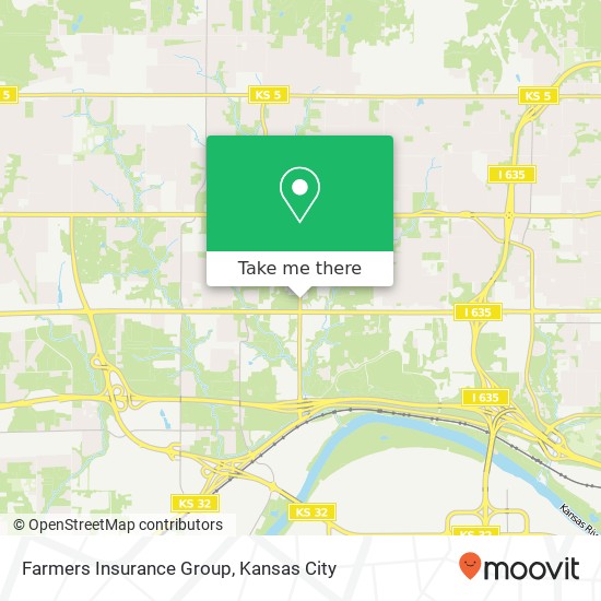 Farmers Insurance Group map