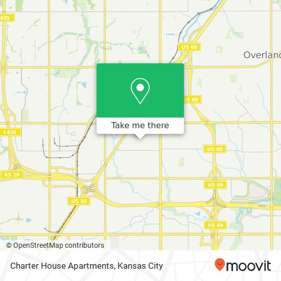 Charter House Apartments map