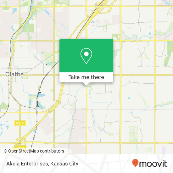 Akela Enterprises map