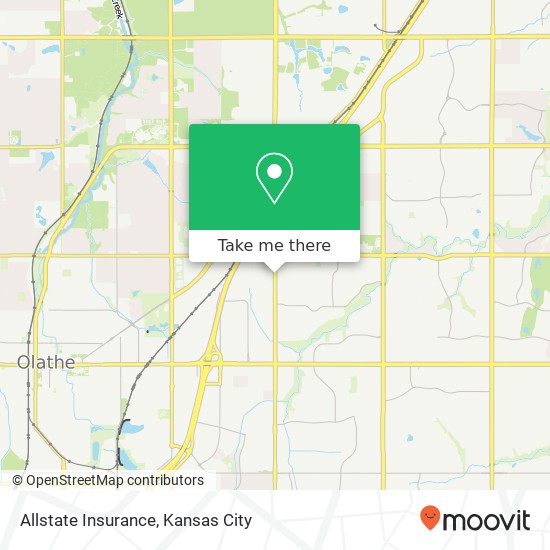 Allstate Insurance map