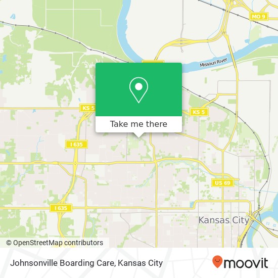 Mapa de Johnsonville Boarding Care