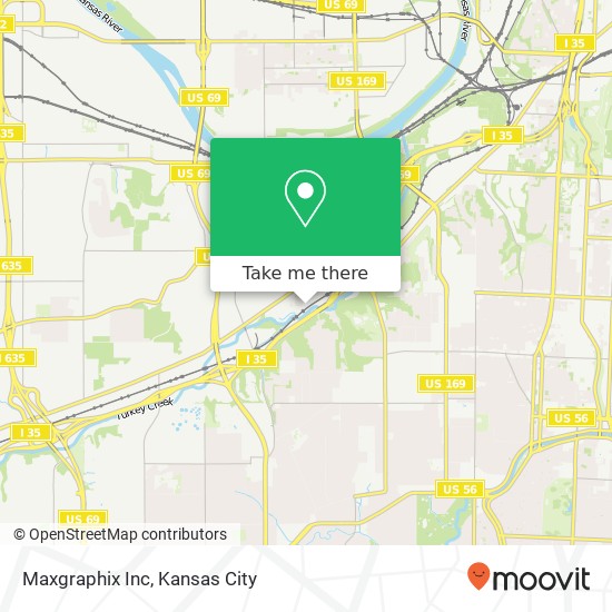 Mapa de Maxgraphix Inc