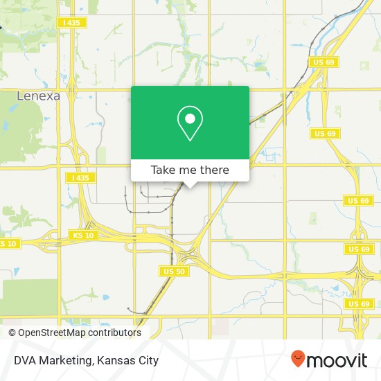 DVA Marketing map