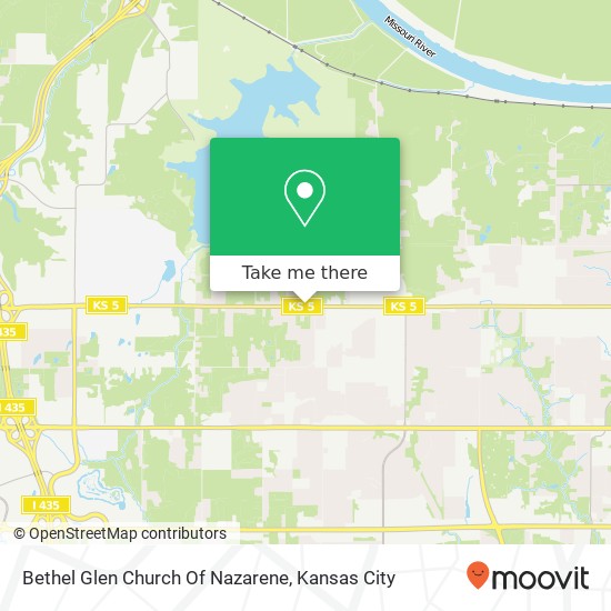 Mapa de Bethel Glen Church Of Nazarene