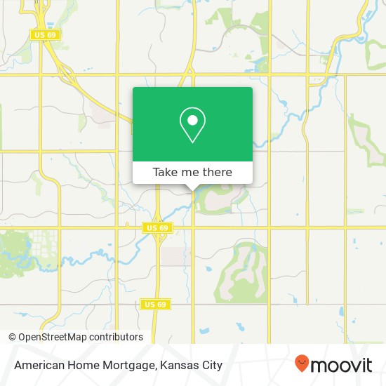 American Home Mortgage map