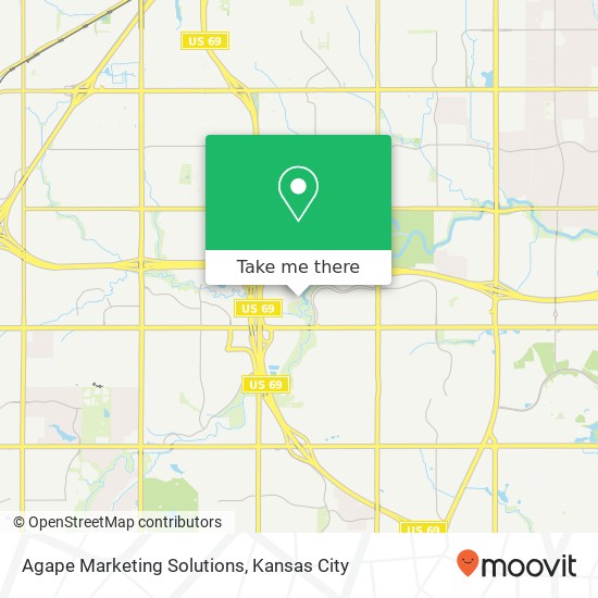 Mapa de Agape Marketing Solutions