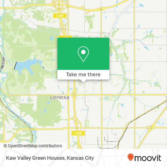 Kaw Valley Green Houses map