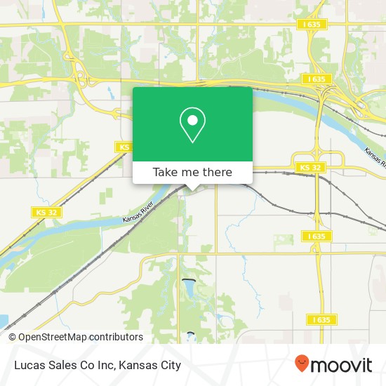 Lucas Sales Co Inc map