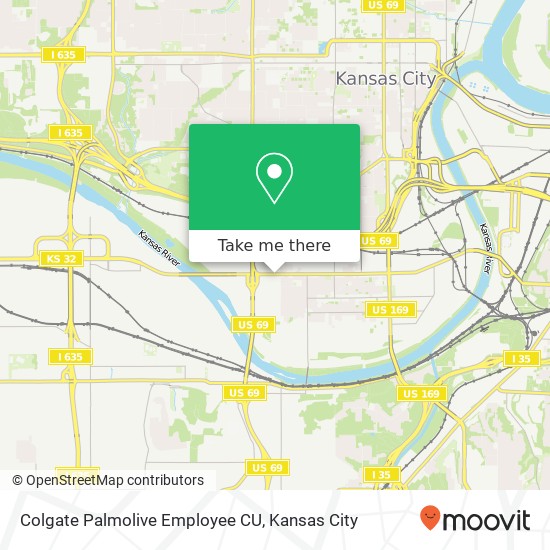 Colgate Palmolive Employee CU map