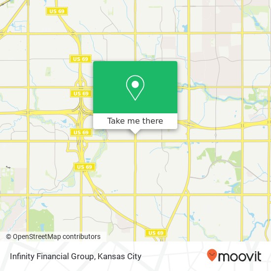 Infinity Financial Group map