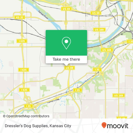 Dressler's Dog Supplies map