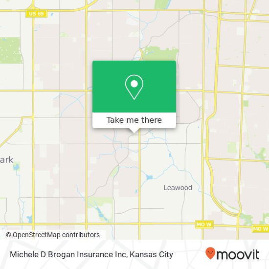 Mapa de Michele D Brogan Insurance Inc