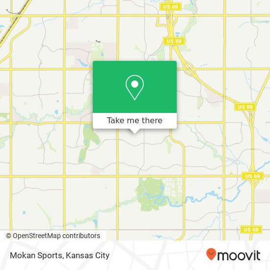 Mokan Sports map